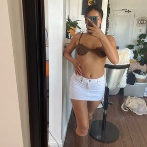 White up cycled skirt (s)